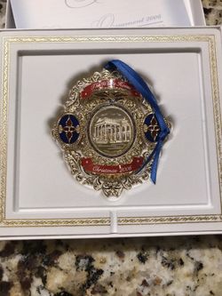 White House Christmas Ornament