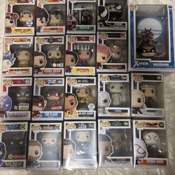 Assorted Funko Pops 