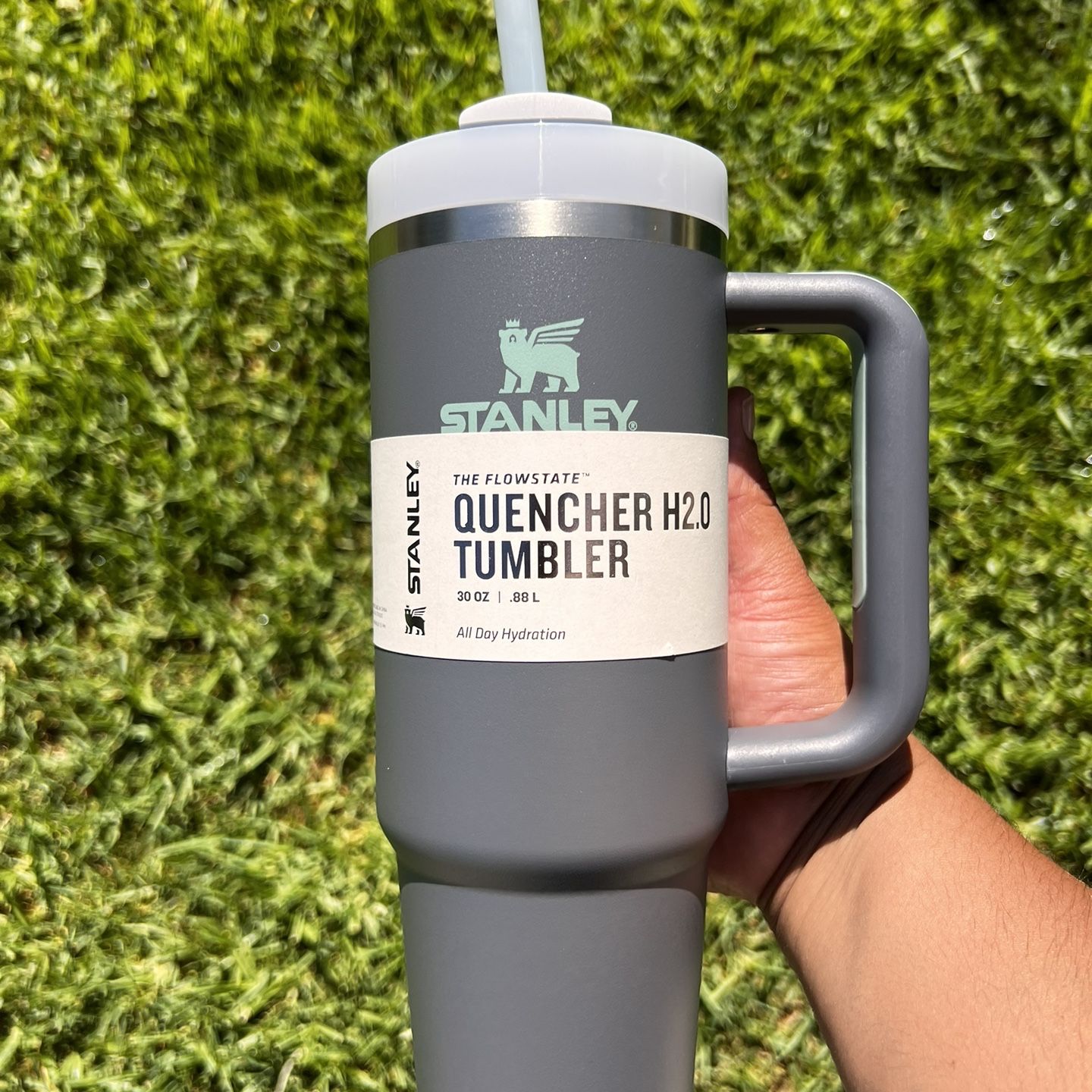 Quencher H2.0 Travel Tumbler | 14 oz | Stanley Charcoal