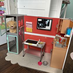 Our Generation Vet Clinic Doll Playset