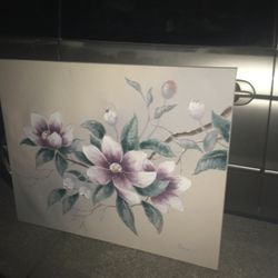 Large canvas painting very nice only $40 firm