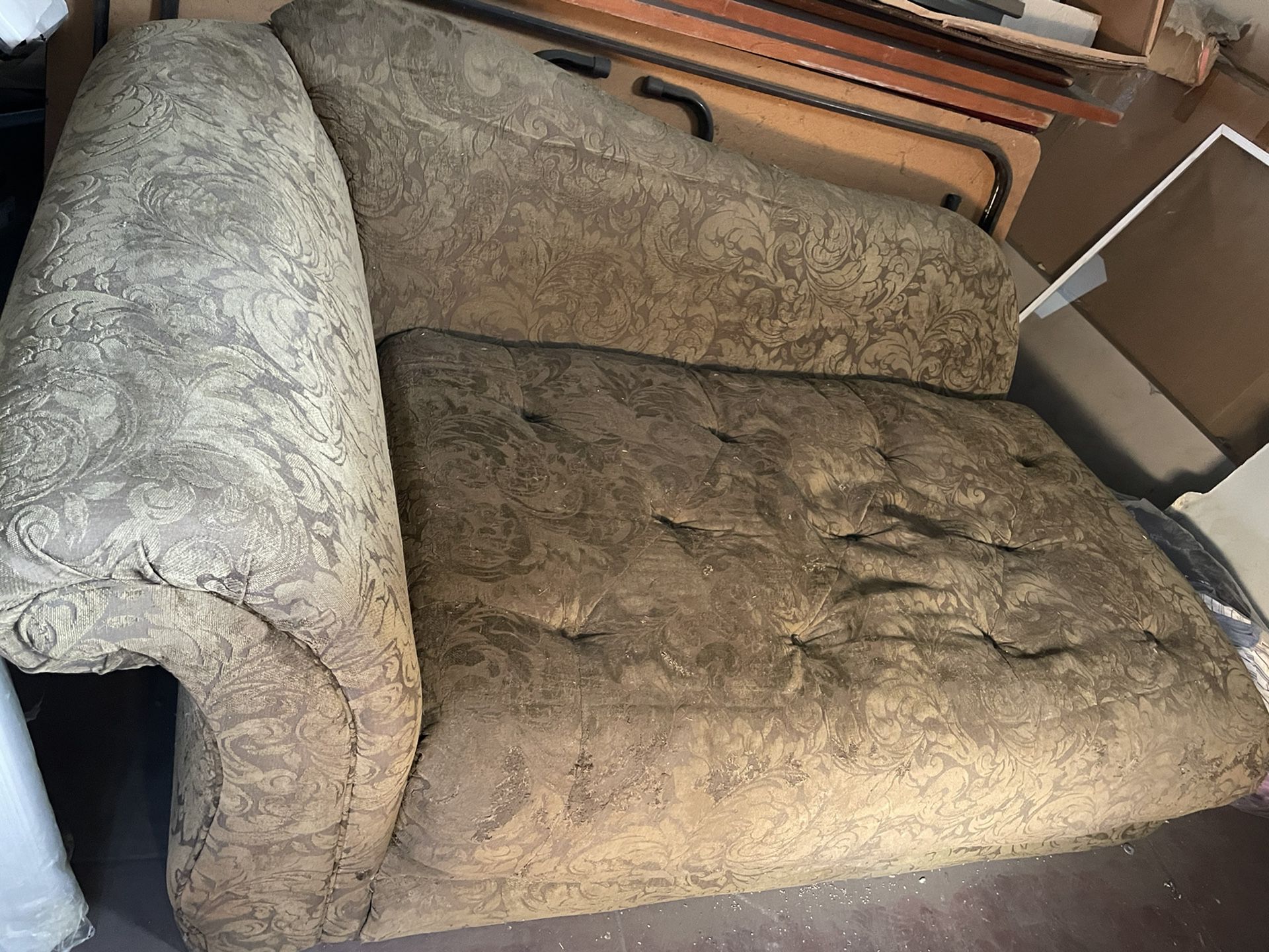 Fainting Couch Chaise Lounge, Large Dog Bed