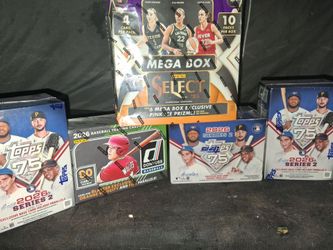 Brand new unopened sports cards