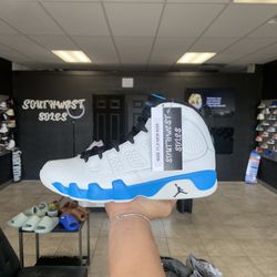 Jordan 9 Powder Blue Size 11.5 Available In Store!