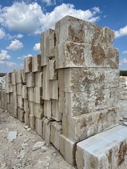 Florence Texas - Natural Limestone Blocks