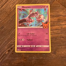 Mewtwo 56/172 Trick Or Treat Limited Pokemon Card