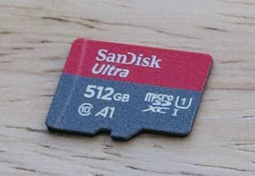 SanDisk 512GB Ultra microSDXC UHS-I Memory Card  SDSQUAC-512G-GN6MA Tested