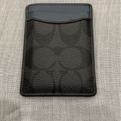 Men’s Coach Clip Wallet 