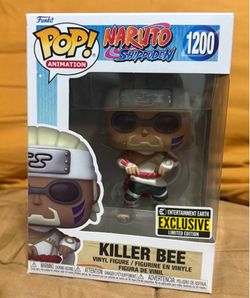 Naruto Shippuden 1200 Killer Bee Entertainment Earth Exclusive Sticker Funko Pop