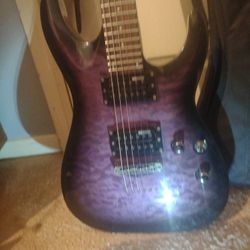 MH100QMNT ESP LTD 24 Fret Guitar EXC Pro Fret-level Setup Spa Perfect & Stuff?279!