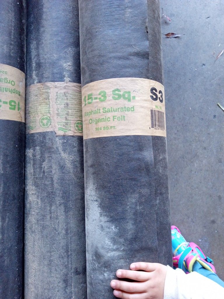 Asphalt Saturated Organic Felt