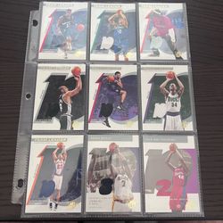 Topps Ten NBA Jersey Card Lot