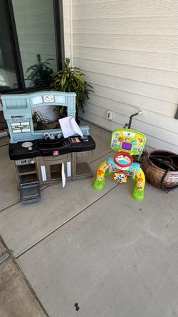 Step2 Kids Play Kitchen Set and other toy