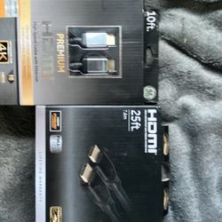 2 HDMI CABLES