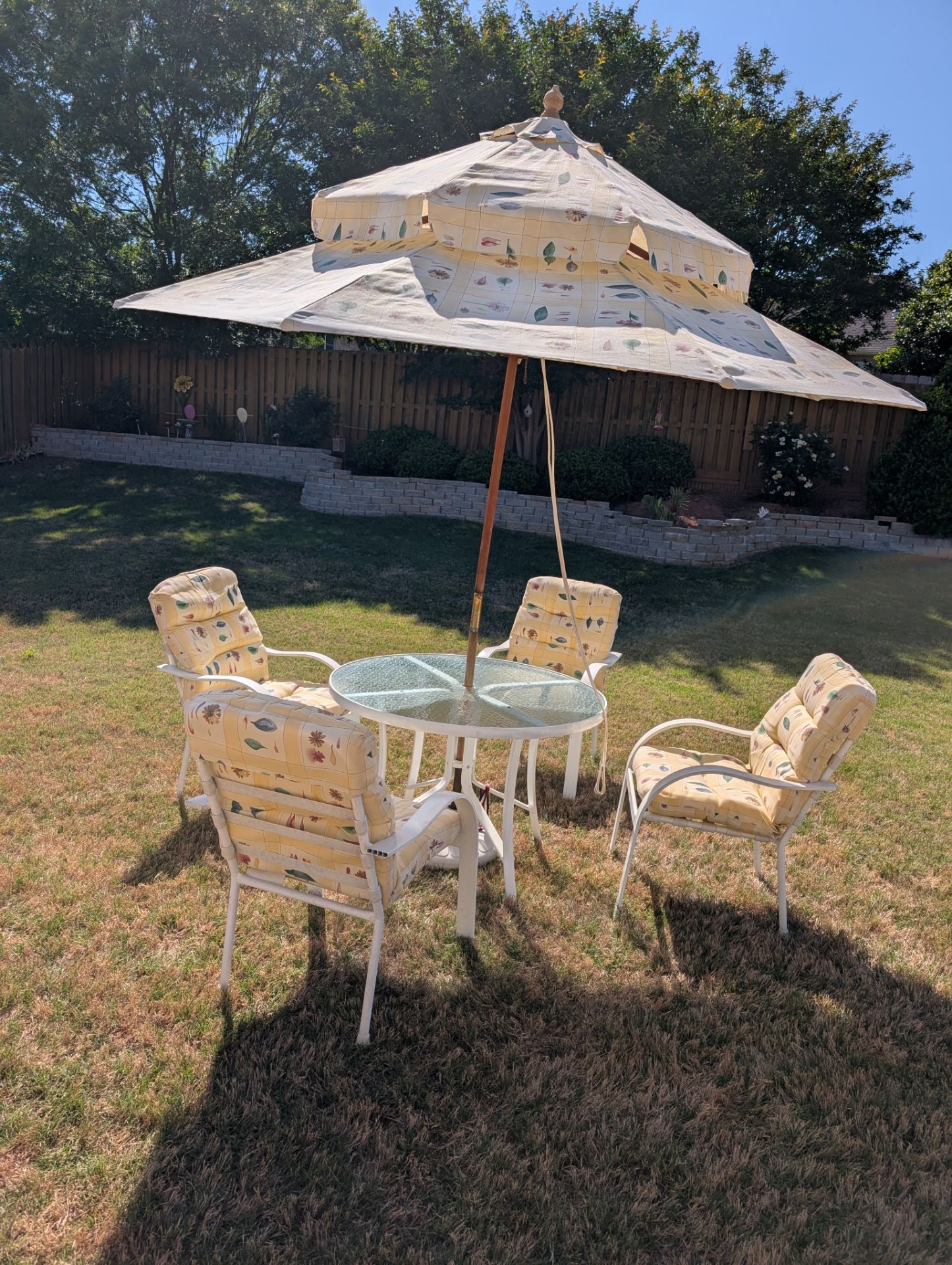 Patio set