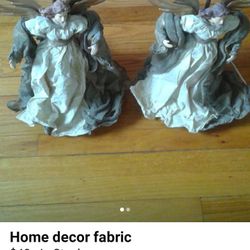 Beautiful Fabric Candle Holders