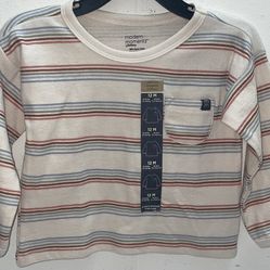 Camisa De Manga Larga Modern Moments Talla 12  Meses