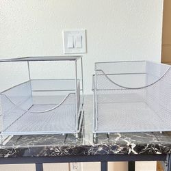 Cabinet organizer set -stackable 