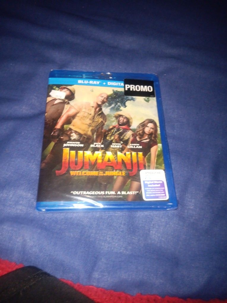 Jamanji Welcome To The Jungle Blu Ray And Digital