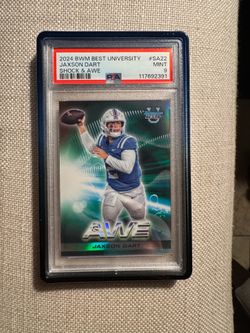 2024 Jackson Dart BWM Best SHOCK & AWE SSP PSA 10