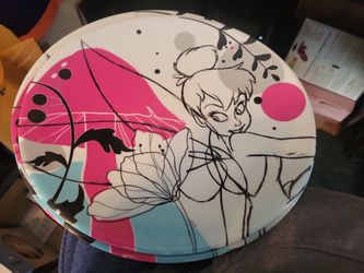 Tinker Bell 4pc Melamine Plates Zak 10 3/4" X 11 3/4" Oval