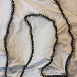 Real Black Pearl Necklace