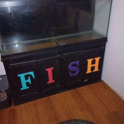 55 Gallon Fish Tank & Stand