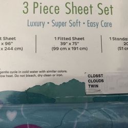 NEW Twin Sheet Set
