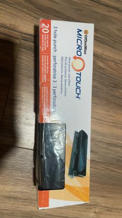 Three Hole Punch