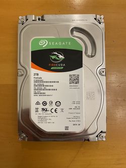 Seagate FireCuda 2TB Solid State Hybrid Drive Performance SSHD hdd