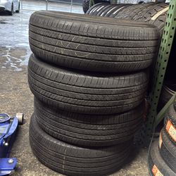 235/65/18 four tires used Bridgestone