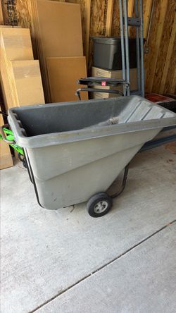 Heavy Duty Plastic Tilt Truck Cart