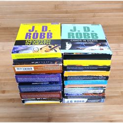 Lot Of 19 Nora Roberts J.D. Robb Set Audio Books On MP3 CD Romance Suspense Disc