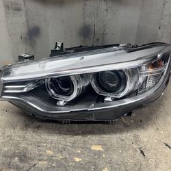 2014 2015 2016 BMW 428i Left Driver Side Headlight OEM