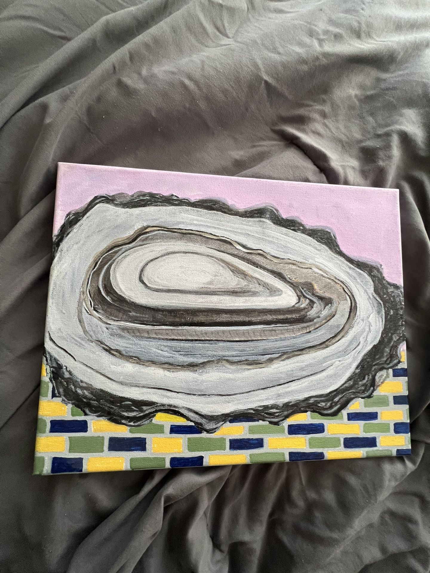 Oyster Oil Painting