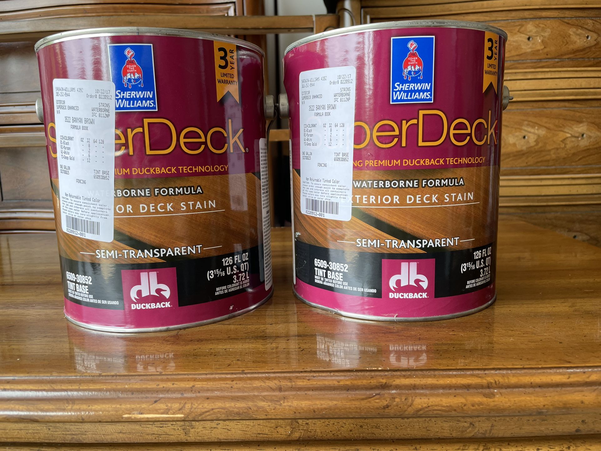 Sherwin Williams Super Deck Semi Transparent Stain