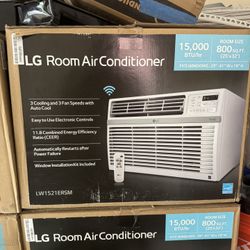 BRAND NEW LG 15,000 BTU Window Air Conditioner – $400