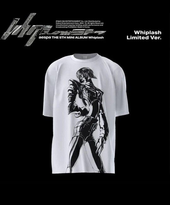 Aespa Whiplash 5th Mini Album Whiplash (Limited Ver.) (Winter Ver./
ウィンターの新品未開封)