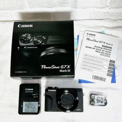 Canon PowerShot G7X Mark III
