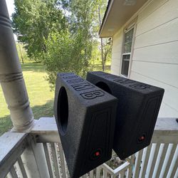 2 QBOMB Single 12” Pro Box/Speaker Box