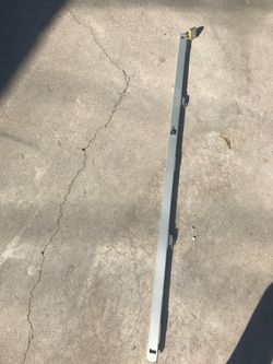 File cabinet security bar.