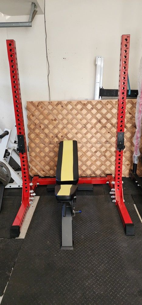 NEW Squat Rack And Workout Bench