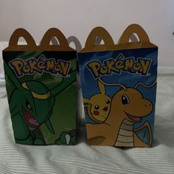 Pokemon McDonald’s Happy Meal Box