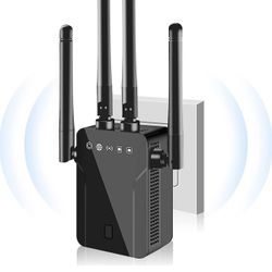 WiFi Extender, WiFi Extenders Signal Booster for Home, WiFi Booster Signal Amplifier 360° Full Coverage Up to 8990 Sq.ft & 35 Devices, WiFi Repeater I