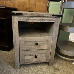 End Table With Charging Station