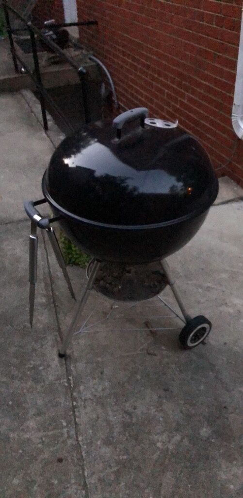 Weber charcoal grill