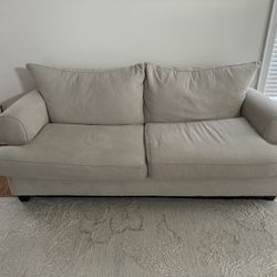 Linen Couch 