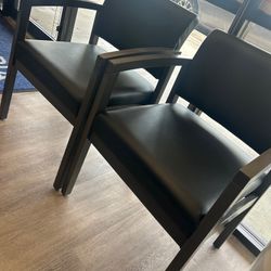 Black Office Guest Chairs 