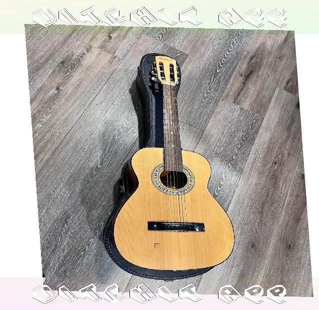 form beautiful Acoustic Guitar Rich Music and Classic Expert Design