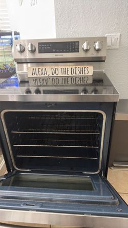 Samsung electric range